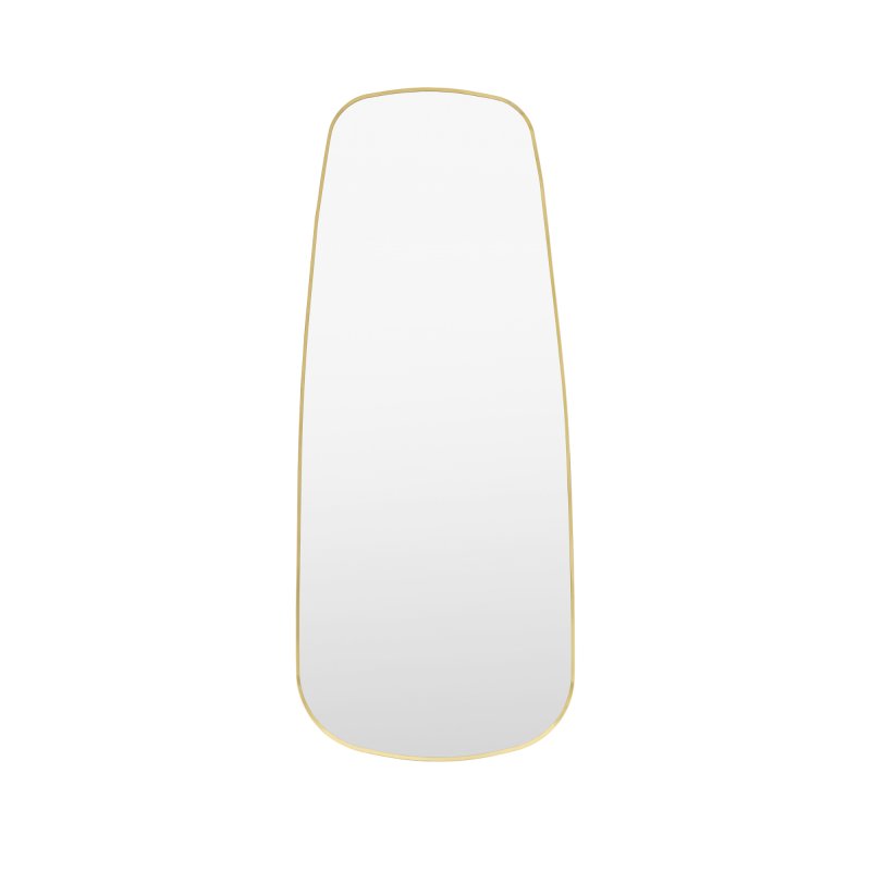 Holworth Shaped Leaner, Gold Holworth Shaped Leaner, Gold