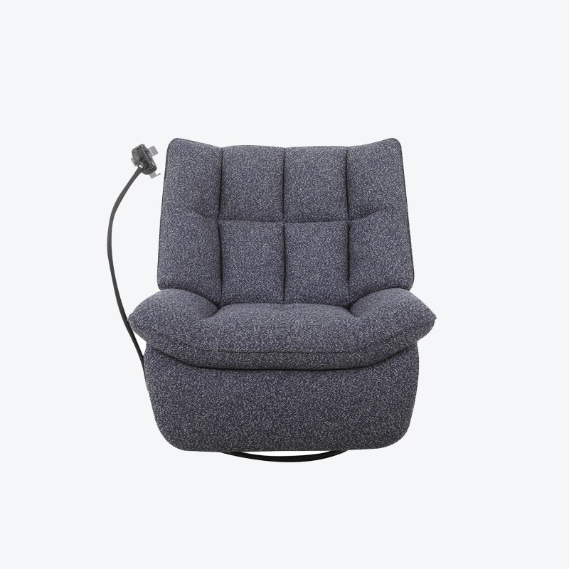 Lorenzo Swivel Chair W/ Power & Phone Holder Lorenzo Swivel Chair W/ Power & Phone Holder