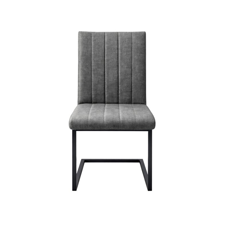 Yukon Retro Stitch Dining Chair in Graphite Yukon Retro Stitch Dining Chair in Graphite