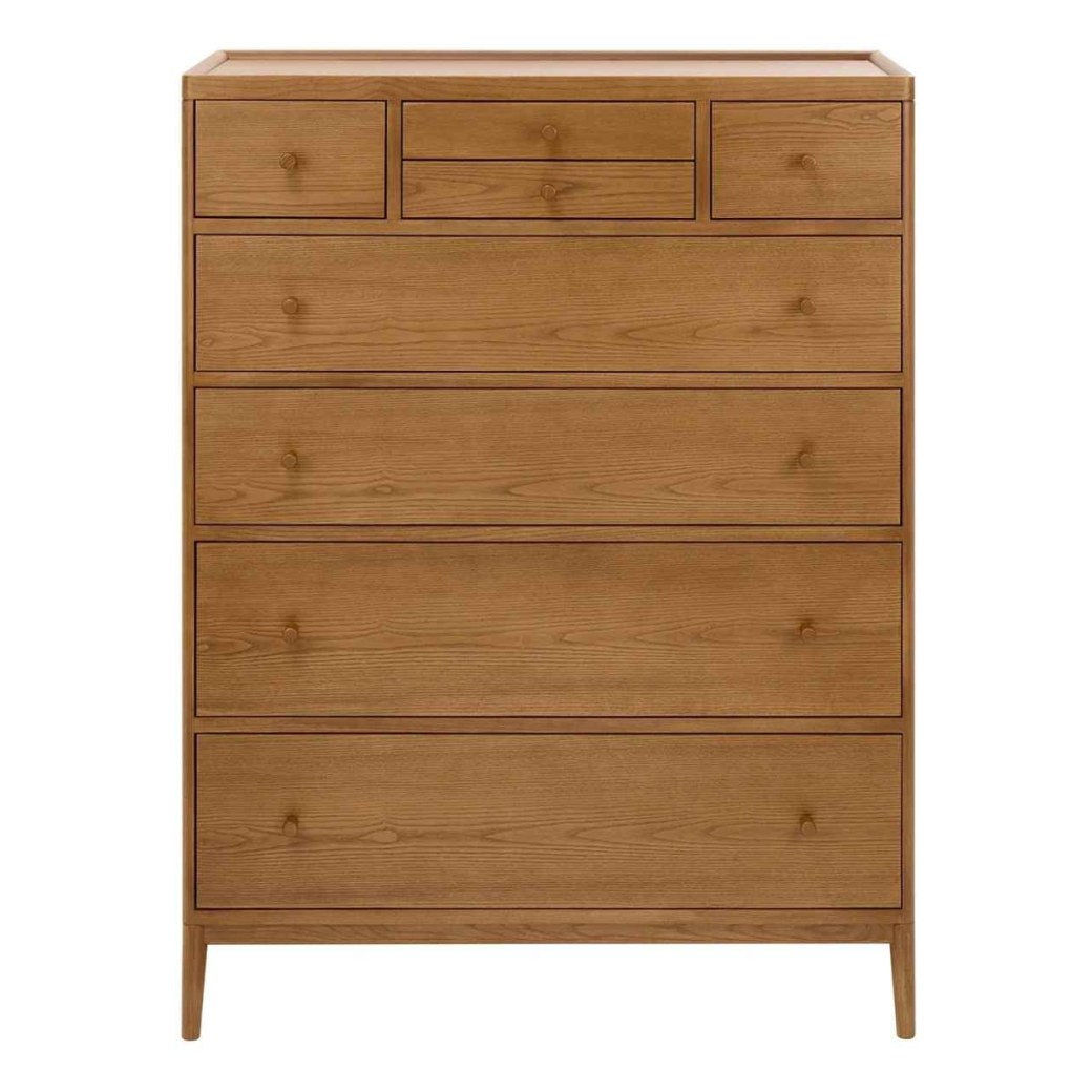 Ercol Salina 8 Drawer Tall Chest Ercol Salina 8 Drawer Tall Chest