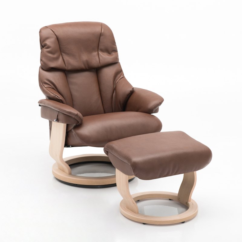 Prespa Manual Recliner Chair & Stool | Medium Prespa Manual Recliner Chair & Stool | Medium