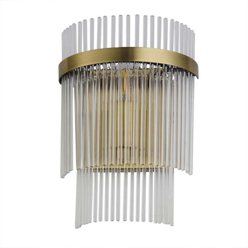 Marietta Wall Light in Antique Brass Marietta Wall Light in Antique Brass