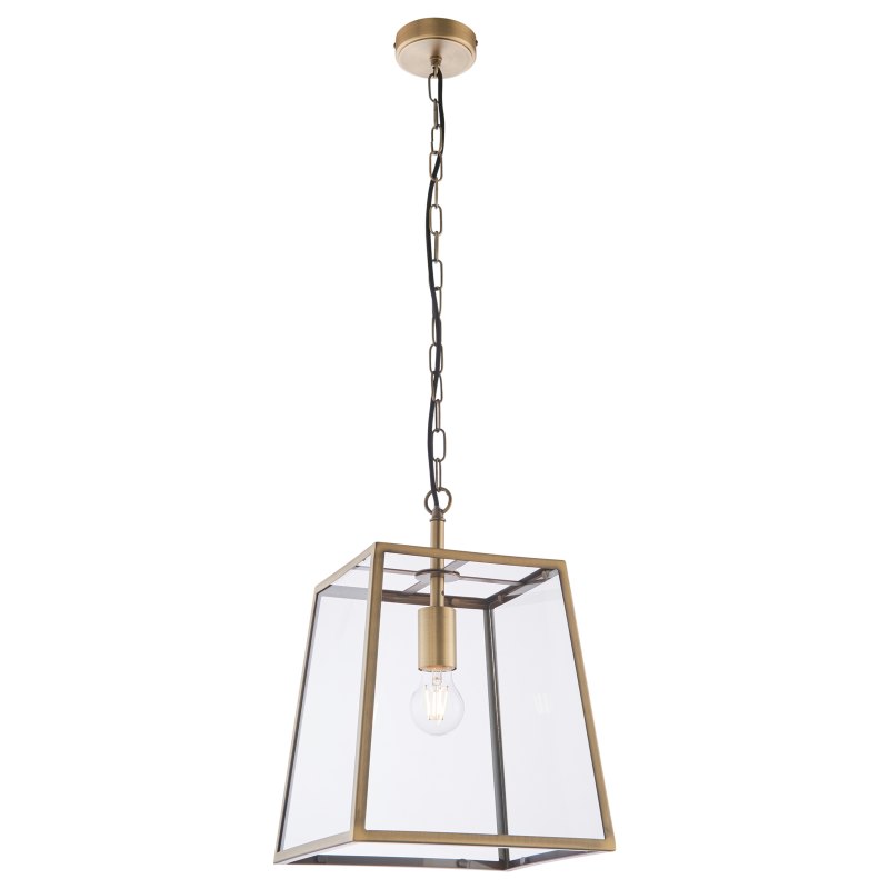 Hurst Small Pendant Brass Hurst Small Pendant Brass