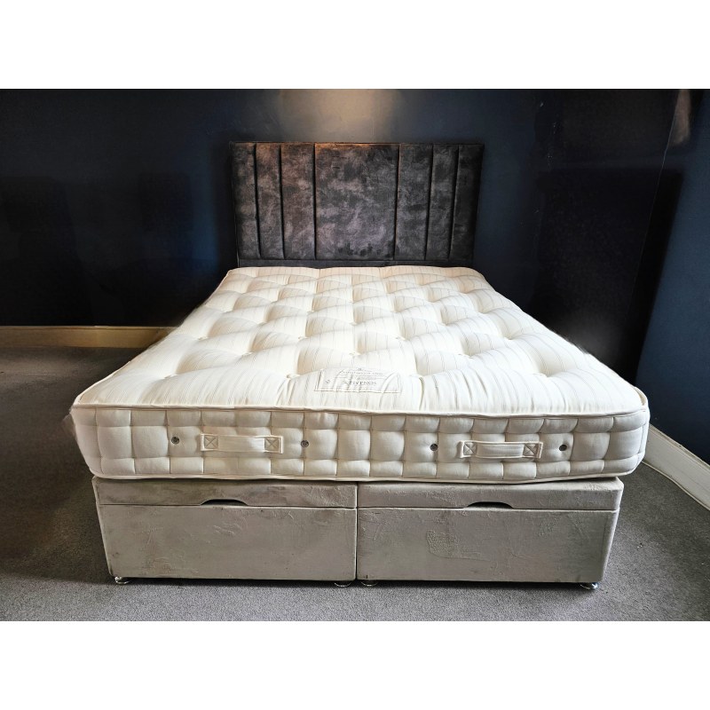 King Size Ottoman Bed Including Luna Headboard & Hypnos Ortho 1,000 Pocket Sprung Mattress King Size Ottoman Bed Including Luna Headboard & Hypnos Ortho 1,000 Pocket Sprung Mattress