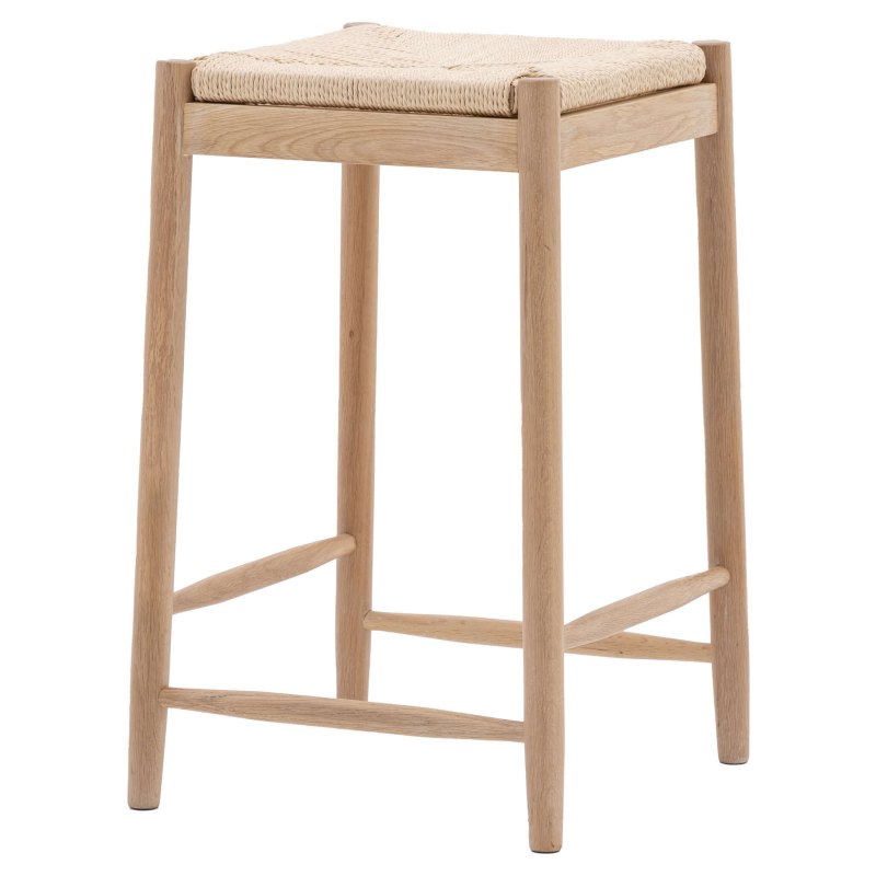 Gallery Direct Eton Rope Stool Gallery Direct Eton Rope Stool
