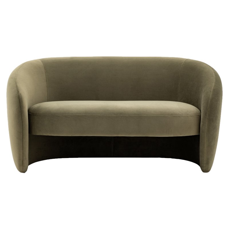 Curvo Moss Green 2 Seater Sofa Curvo Moss Green 2 Seater Sofa