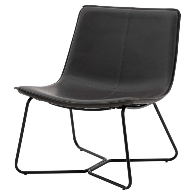 Gallery Direct Hawking Charcoal Lounge Chair Gallery Direct Hawking Charcoal Lounge Chair