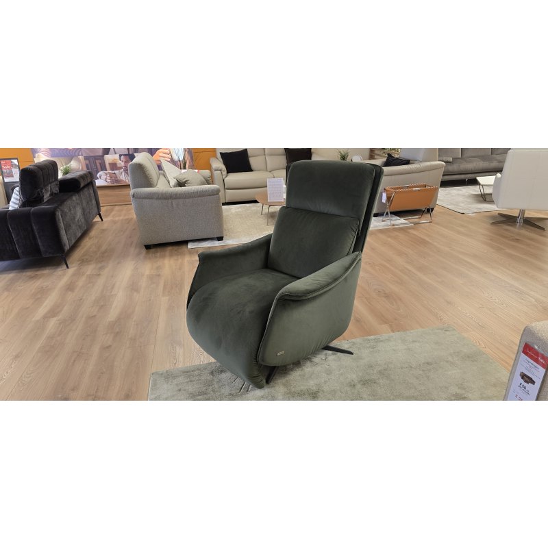Natuzzi Until King SW Armchair With Double Electric Motion & Battery Natuzzi Until King SW Armchair With Double Electric Motion & Battery