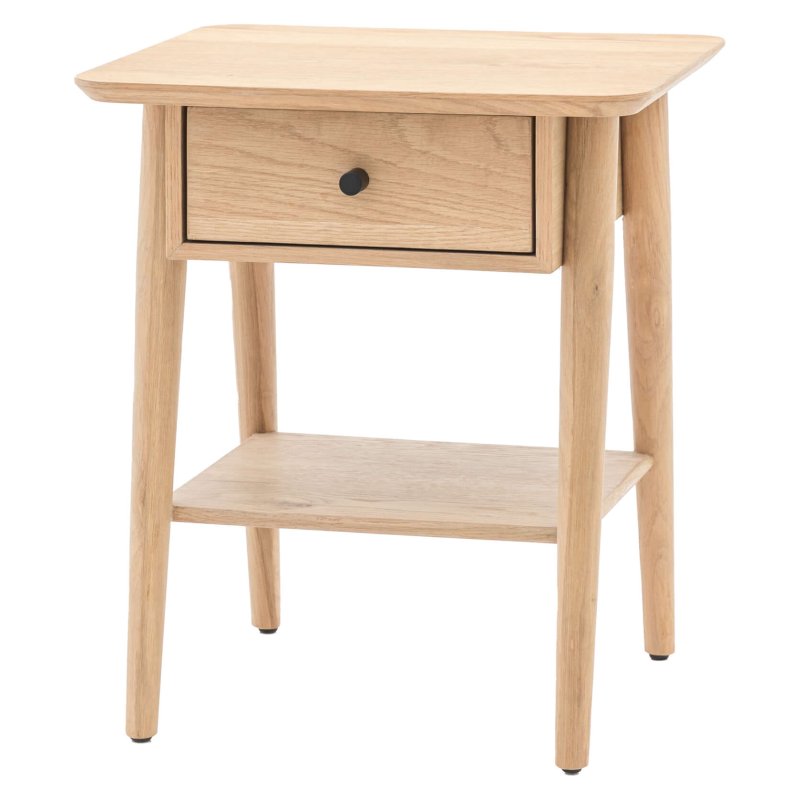 Hatfield Natural 1 Drawer Bedside Hatfield Natural 1 Drawer Bedside