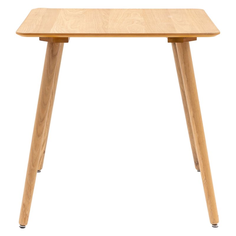 Gallery Direct Hatfield Square Dining Table, Natural Gallery Direct Hatfield Square Dining Table, Natural