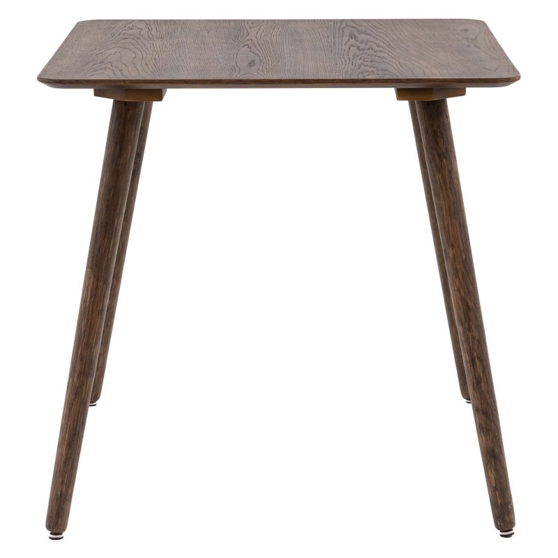 Gallery Direct Hatfield Square Dining Table, Smoked Gallery Direct Hatfield Square Dining Table, Smoked