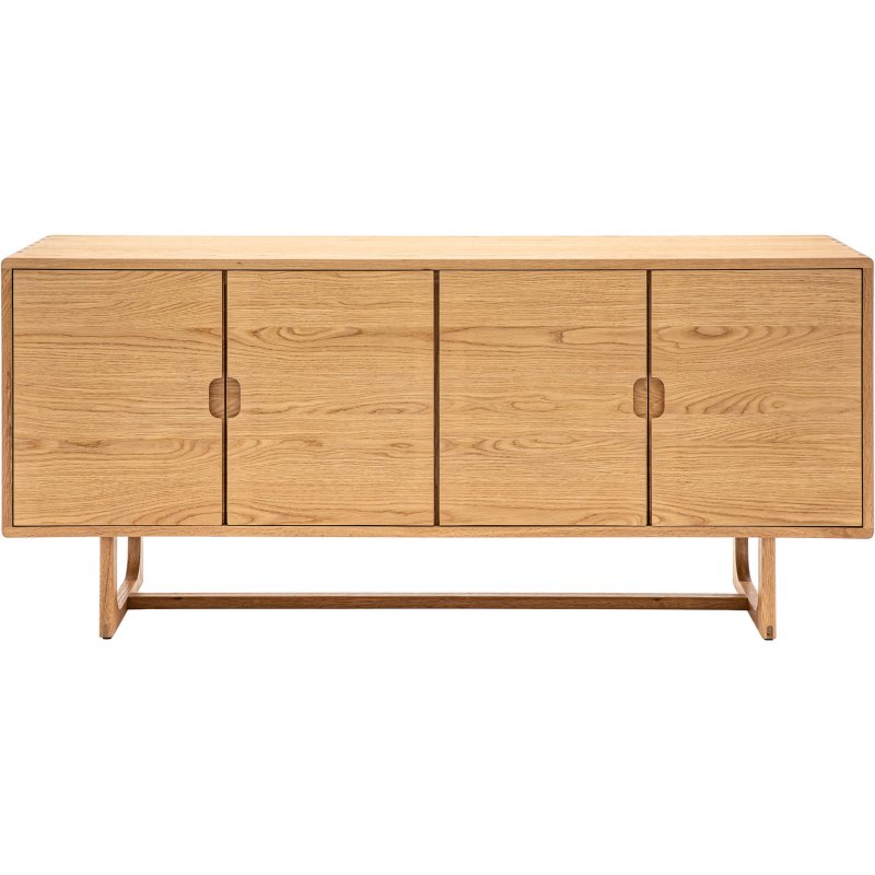 Craft 4 Door Natural Sideboard Craft 4 Door Natural Sideboard