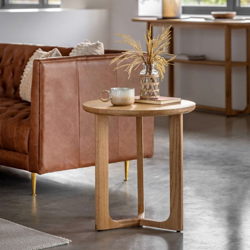 Gallery Direct Craft Side Table Natural Gallery Direct Craft Side Table Natural