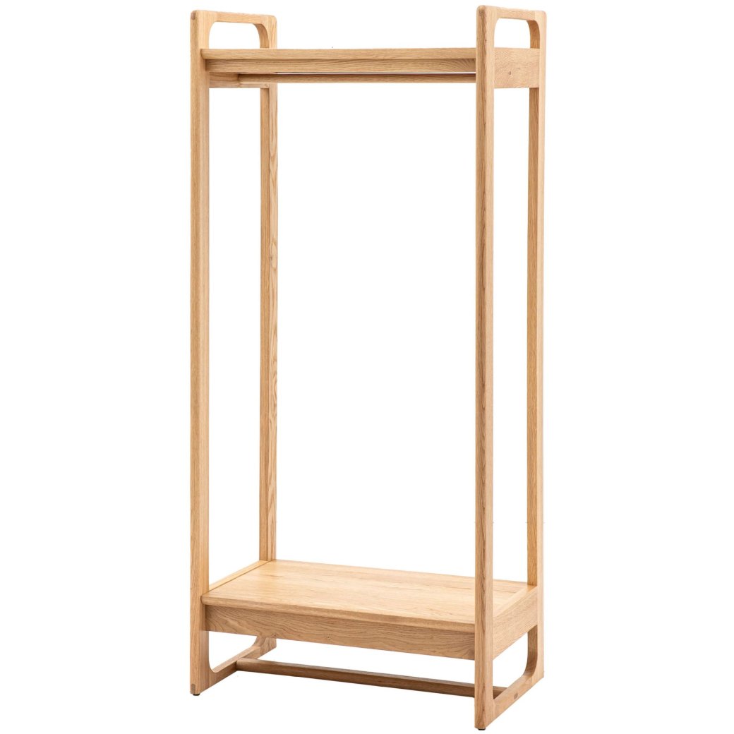 Gallery Direct Craft Open Wardrobe Natural Gallery Direct Craft Open Wardrobe Natural