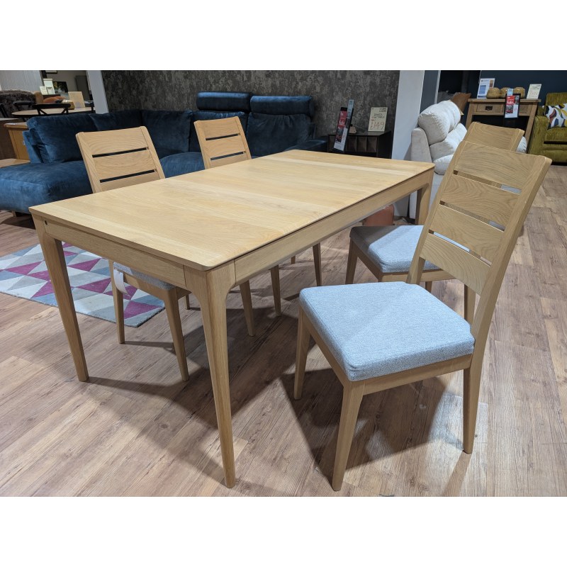 Ercol, Romana Extending Dining Table Plus 4 Chairs Ercol, Romana Extending Dining Table Plus 4 Chairs