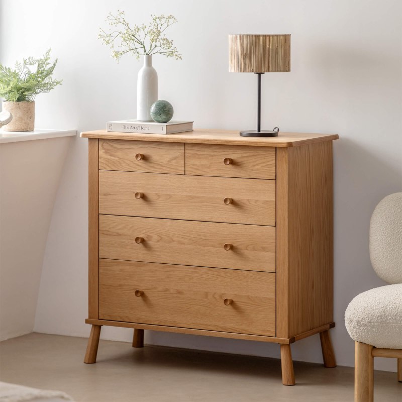 Gallery Direct Wycombe 5 Drawer Chest Gallery Direct Wycombe 5 Drawer Chest