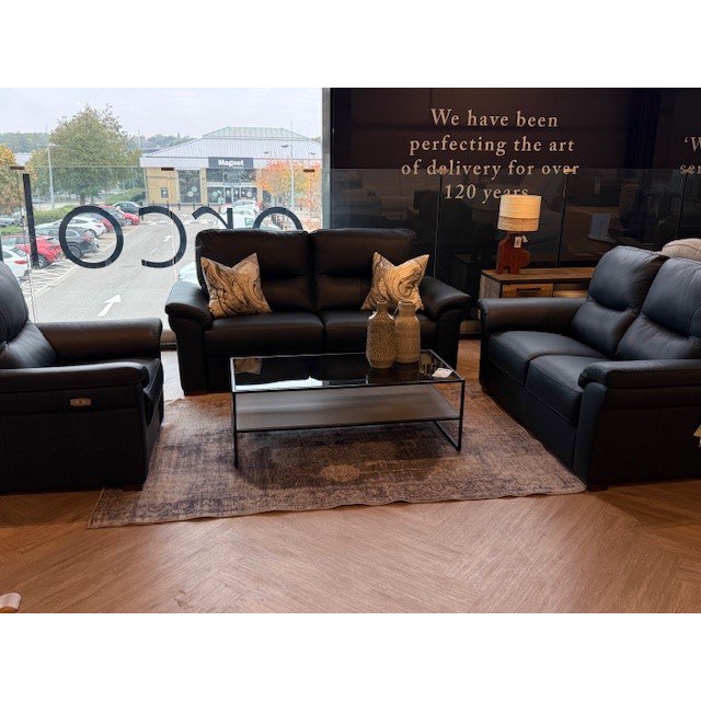 Eliza Leather 3 Seater Power + 2 Seater + Power Reclining Chair Eliza Leather 3 Seater Power + 2 Seater + Power Reclining Chair