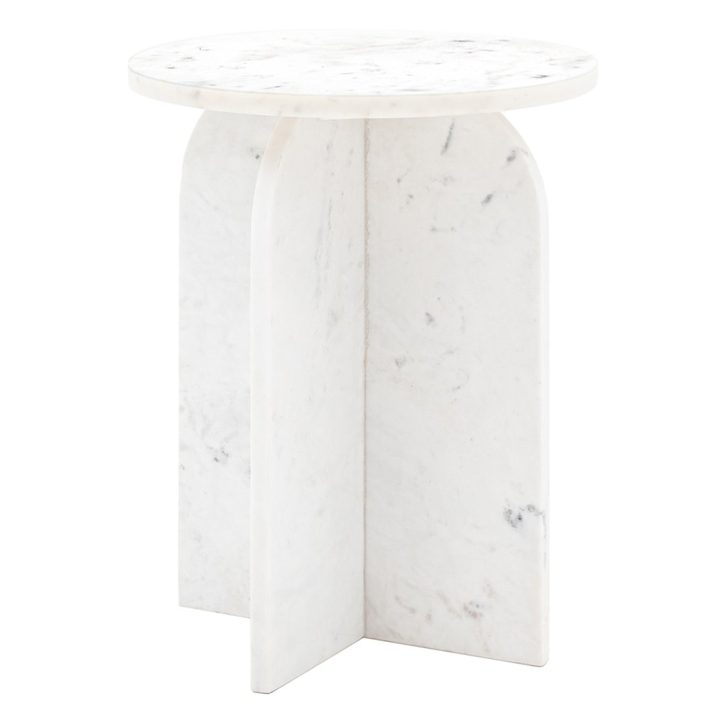 Gallery Direct Amalfi White Side Table Gallery Direct Amalfi White Side Table