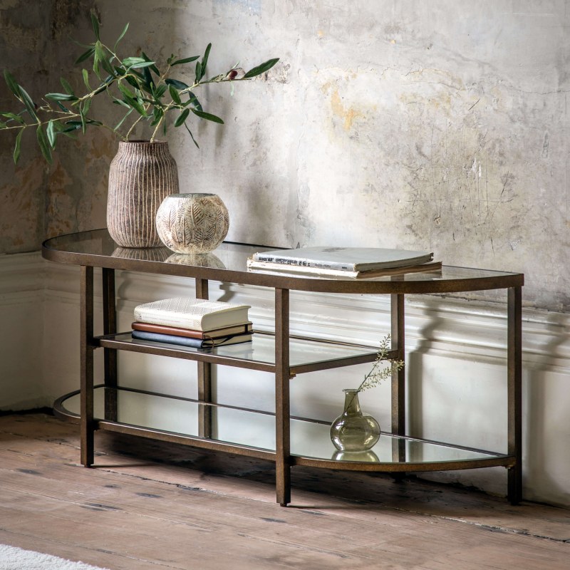 Gallery Direct Hudson Bronze Media Unit Gallery Direct Hudson Bronze Media Unit