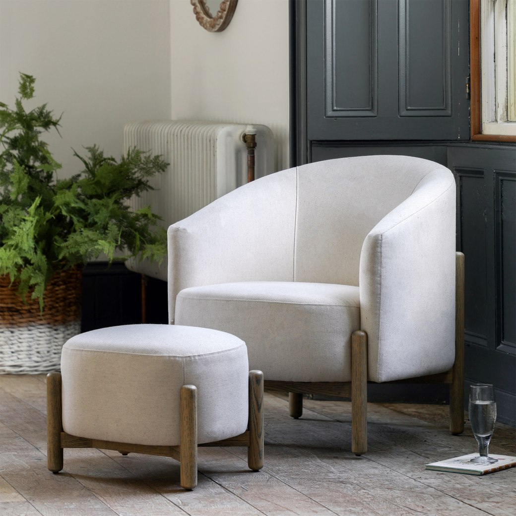 Gallery Direct Tindon Natural Armchair Gallery Direct Tindon Natural Armchair