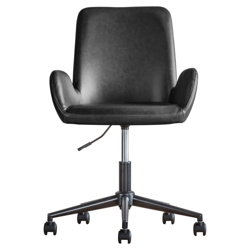 Gallery Direct Faraday Swivel Chair, Charcoal Gallery Direct Faraday Swivel Chair, Charcoal