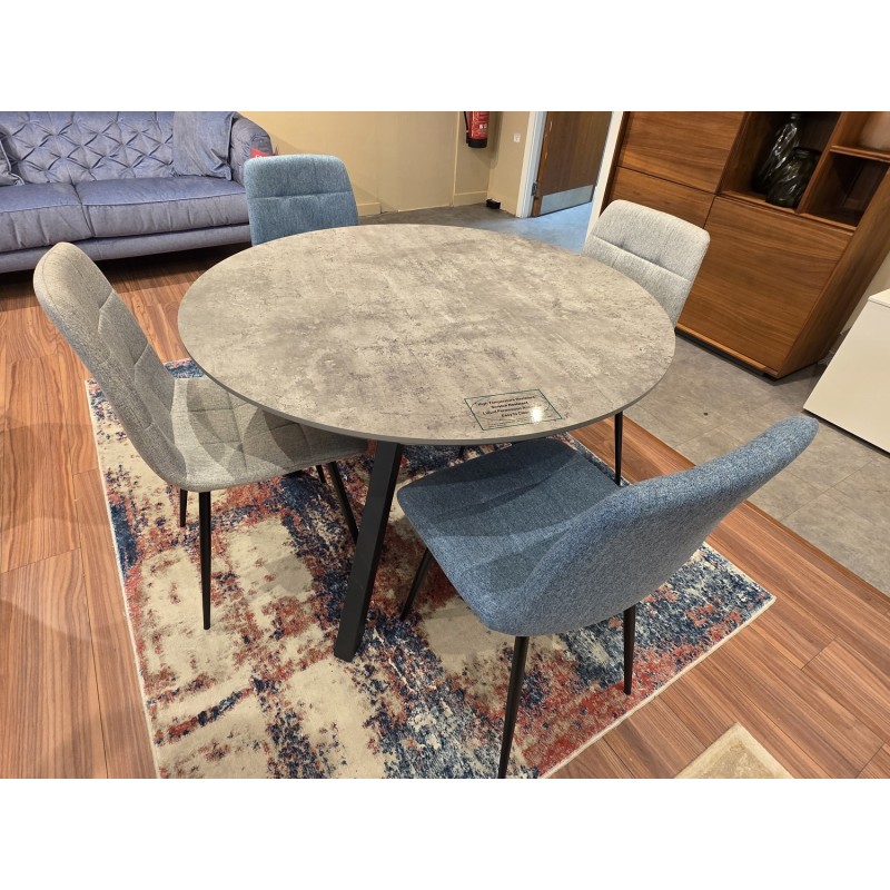 ZURICH TABLE WITH 4 X PATH CHAIRS ZURICH TABLE WITH 4 X PATH CHAIRS