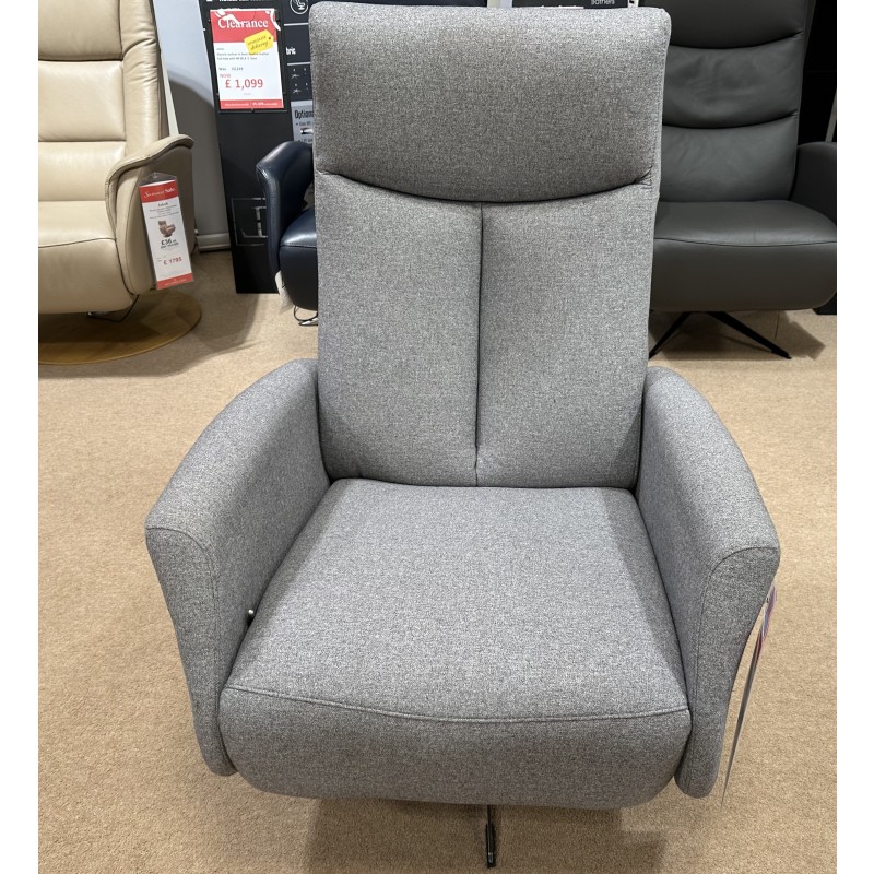 Hjort-Knudsen-Dakin Manual Recliner Chair in Fabric Hjort-Knudsen-Dakin Manual Recliner Chair in Fabric