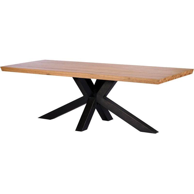 CLEARANCE OUTLET WAREHOUSE STOCK Brockley 2.0mtr Oak Dining Table CLEARANCE OUTLET WAREHOUSE STOCK Brockley 2.0mtr Oak Dining Table