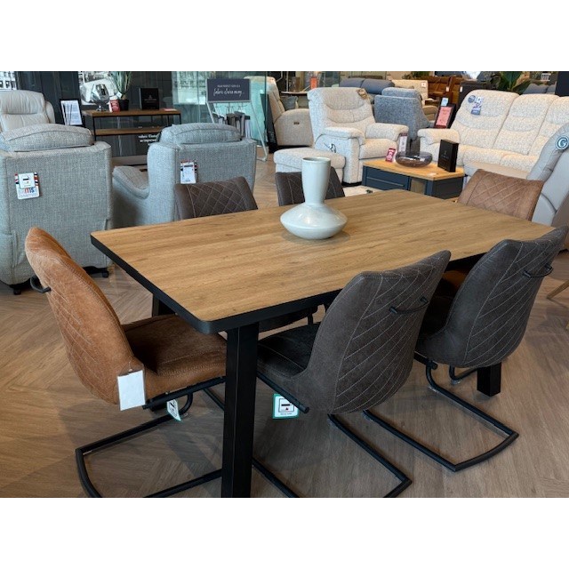Avalox Dining Table & 6 Armin Chairs Avalox Dining Table & 6 Armin Chairs