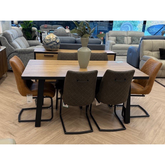 Avalox Dining Table & 6 Armin Chairs Avalox Dining Table & 6 Armin Chairs