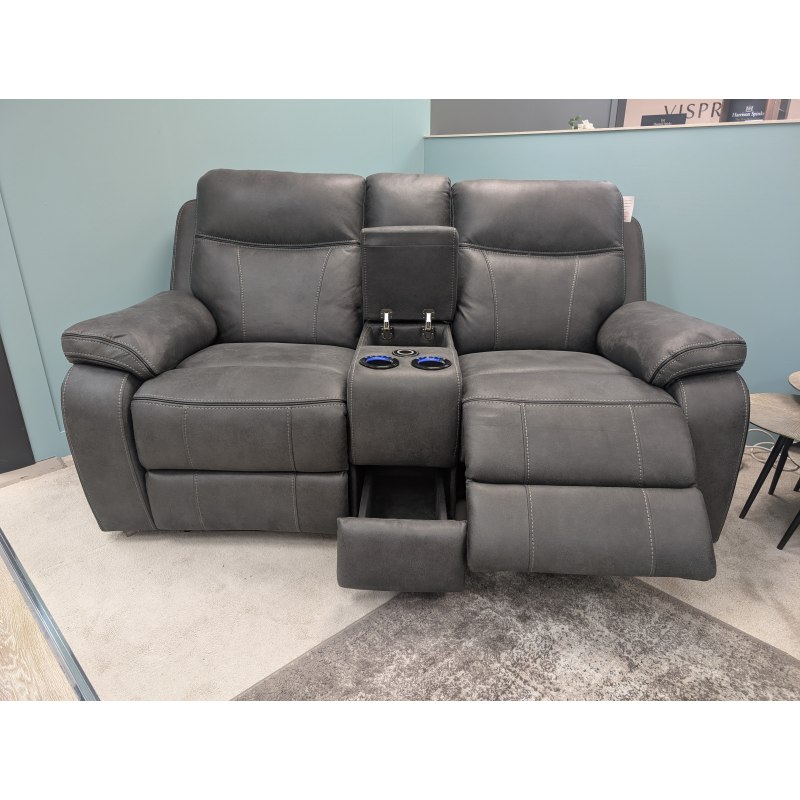Matsu, 2-Seater Power Recliner with Console & Tech Matsu, 2-Seater Power Recliner with Console & Tech