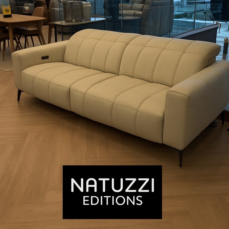 Natuzzi Portento 3 Seater Electric Sofa Natuzzi Portento 3 Seater Electric Sofa
