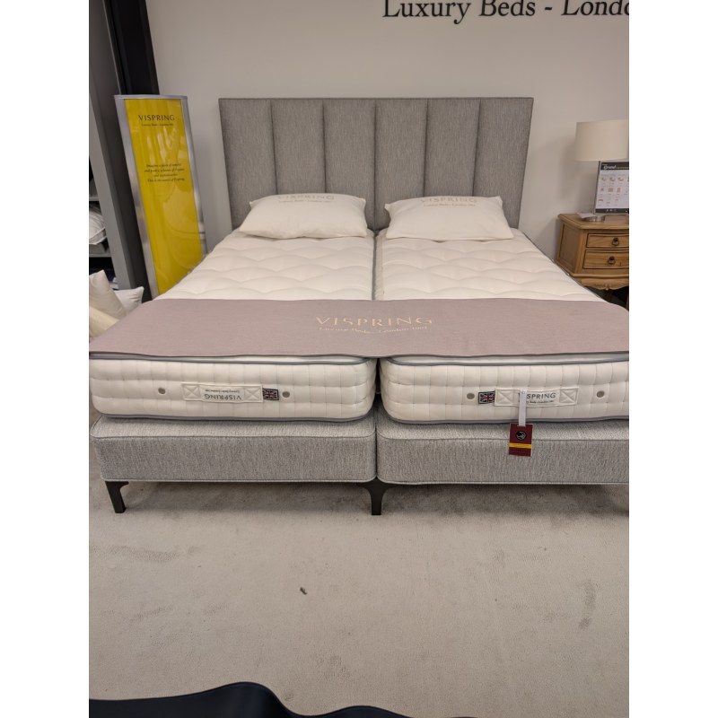VI-SPRING, Herald Superb 6' Zip'n'Link Mattress, Prestige Base & Ceto Headboard VI-SPRING, Herald Superb 6' Zip'n'Link Mattress, Prestige Base & Ceto Headboard
