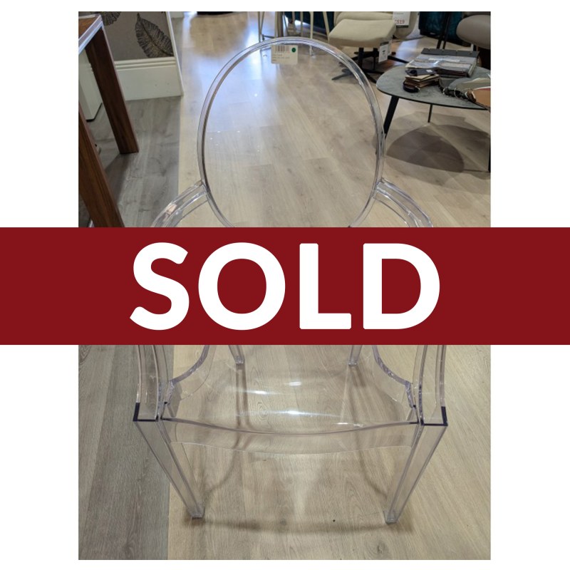 Louis, Ghost Crystal Chair Louis, Ghost Crystal Chair