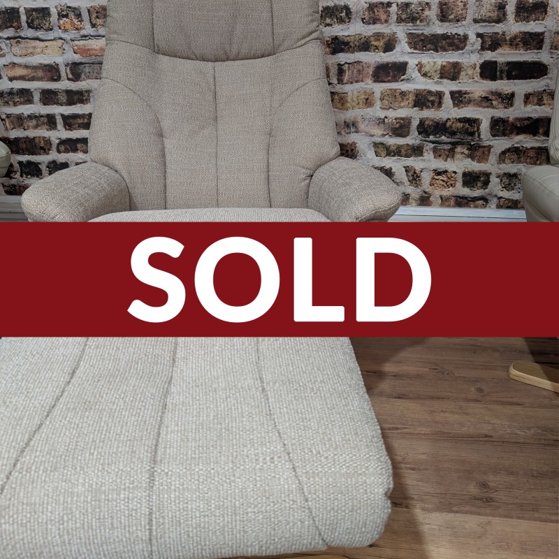Earl, Chair & Footstool in Fabric Earl, Chair & Footstool in Fabric