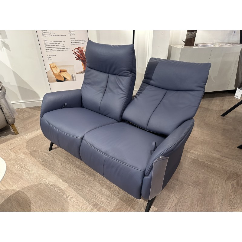 Himolla Stratus 2 Seater Mauaul Headrest Cumuly Leather Sofa Himolla Stratus 2 Seater Mauaul Headrest Cumuly Leather Sofa