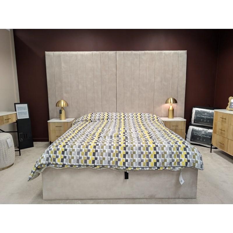 MA Living, Oversized Headboard With End opening 5' Ottoman Base MA Living, Oversized Headboard With End opening 5' Ottoman Base