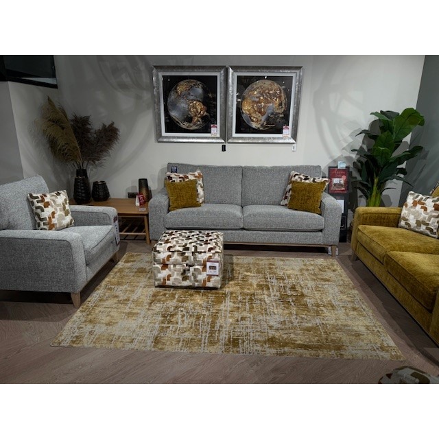 Charlotte 3 Seater + Chair & Storage Stool Charlotte 3 Seater + Chair & Storage Stool