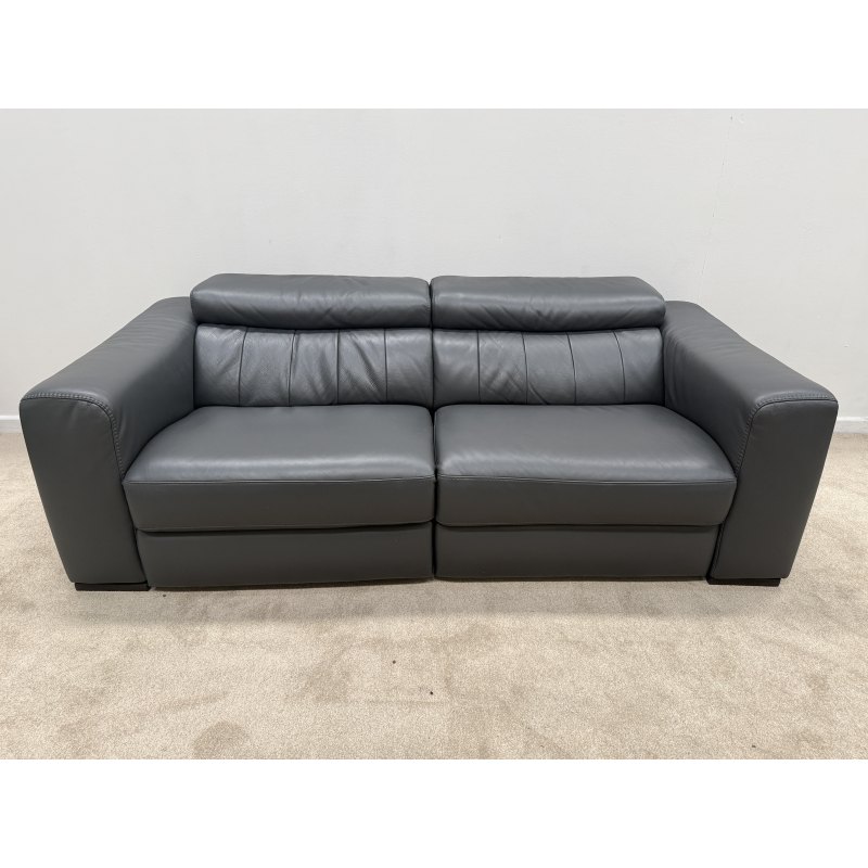 Natuzzi Forza Quilted back 2 Setare Elec Reclining Sofa Natuzzi Forza Quilted back 2 Setare Elec Reclining Sofa
