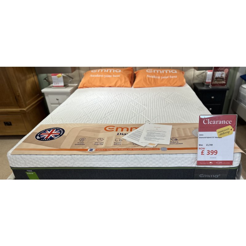 Emma 5'0 Diamond Hybrid Mattress Emma 5'0 Diamond Hybrid Mattress