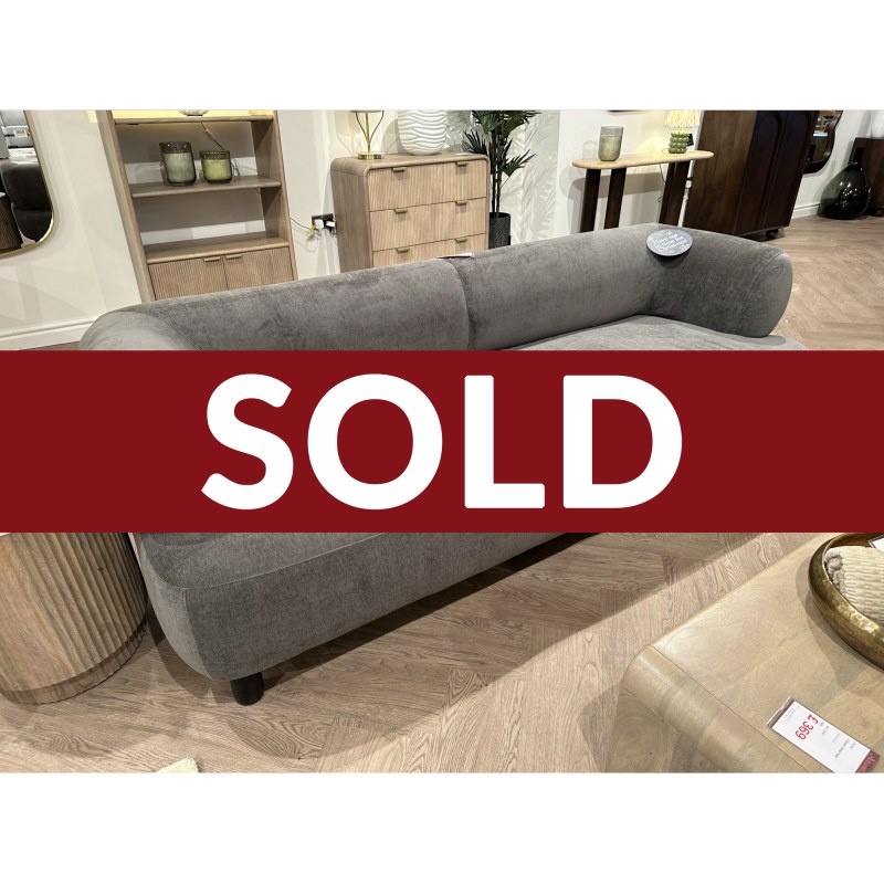 Ardo 3 Seater Sofa in Anthracite Grey Fabric Ardo 3 Seater Sofa in Anthracite Grey Fabric