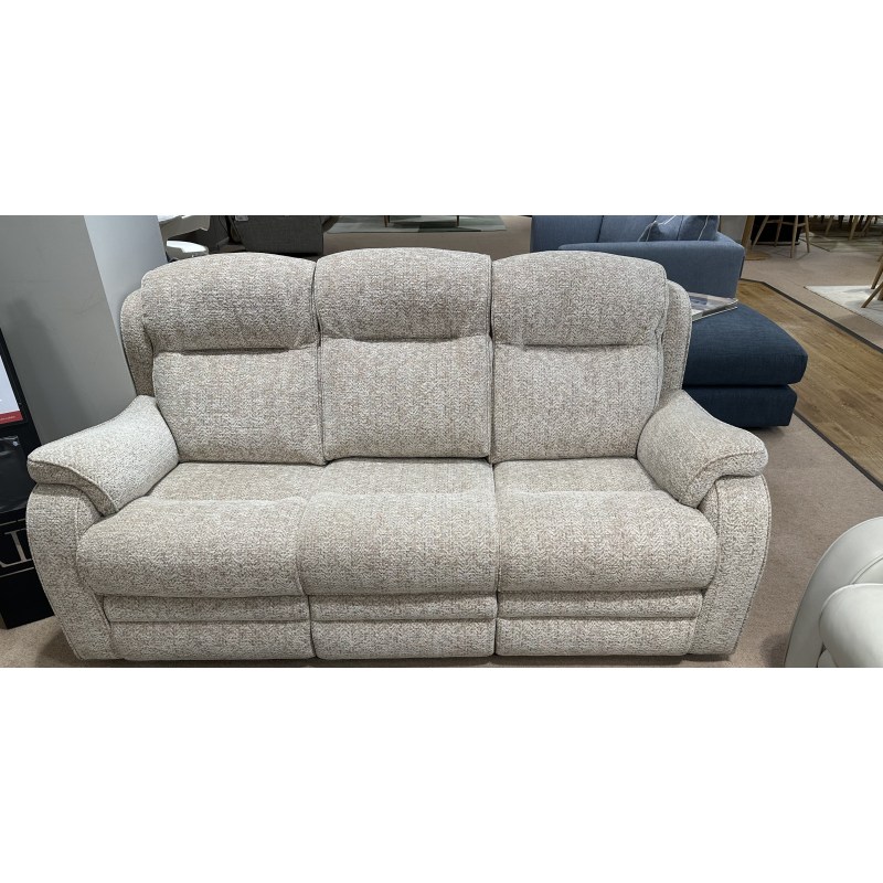 Parker Knoll Boston-Lifestyle 3 Seater Static Sofa in Fabric B Parker Knoll Boston-Lifestyle 3 Seater Static Sofa in Fabric B
