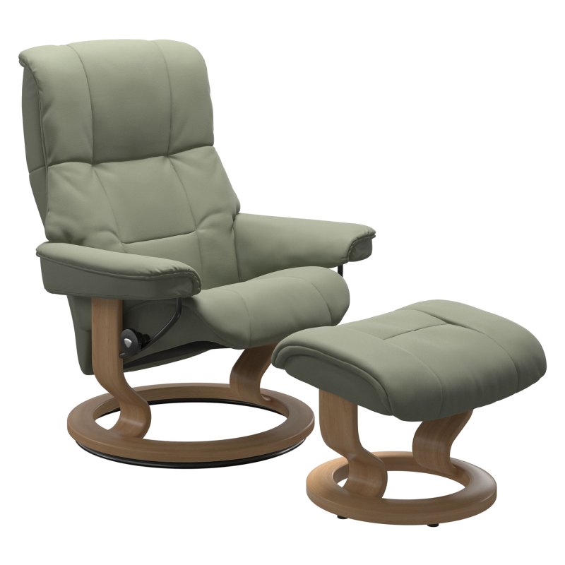 Stressless Mayfair Large Classic Chair & Stool - Promo Stressless Mayfair Large Classic Chair & Stool - Promo