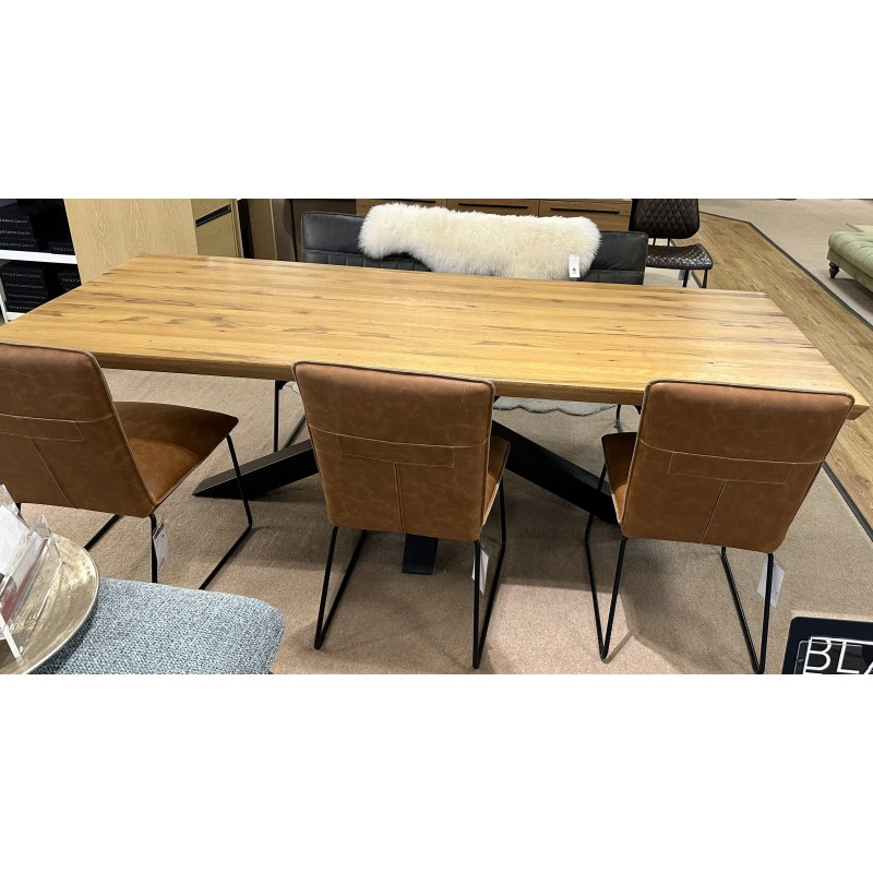 Brockley Dining Table- W240cm D100cm H77cm Brockley Dining Table- W240cm D100cm H77cm