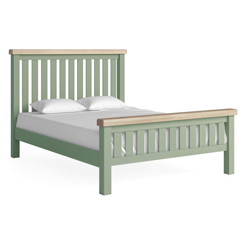 Harbour Sage Slatted King Bed Harbour Sage Slatted King Bed