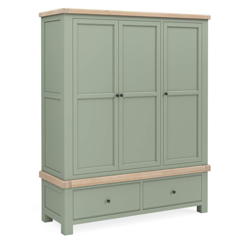 Harbour Sage Triple Wardrobe Harbour Sage Triple Wardrobe