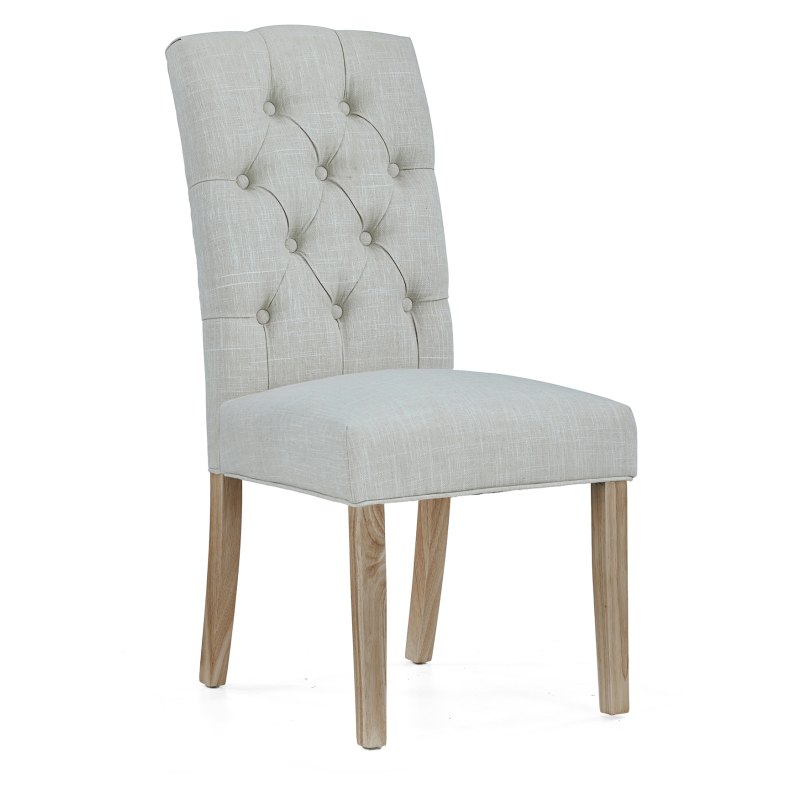 Chelsea Natural Dining Chair White Wash Leg Chelsea Natural Dining Chair White Wash Leg