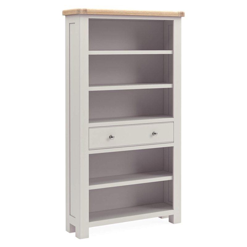 Harbour Stone Grey Large Bookcase Harbour Stone Grey Large Bookcase