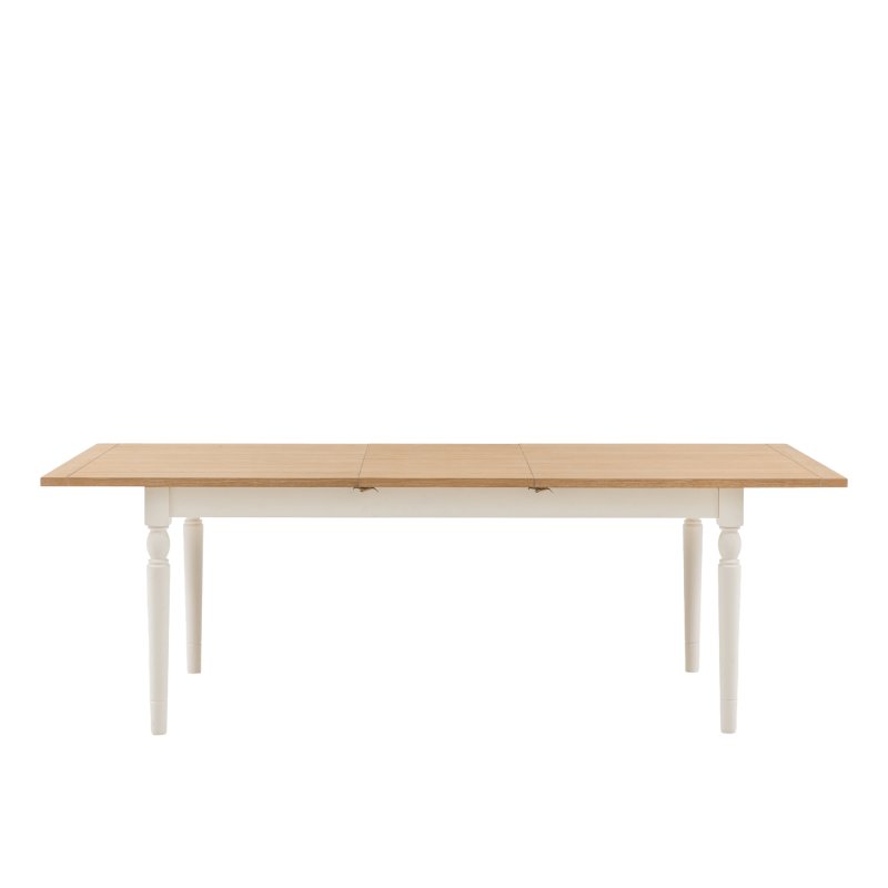 Gallery Direct Eton Extending Dining Table, White Gallery Direct Eton Extending Dining Table, White