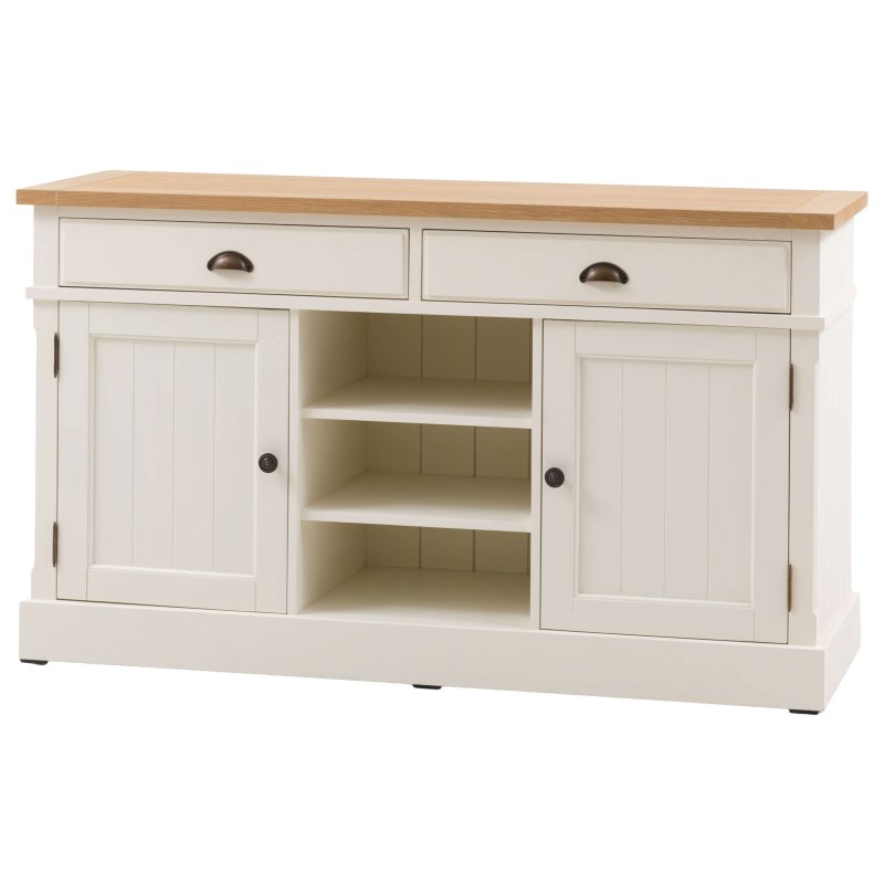 Gallery Direct Eton White 2 Door 2 Drawer Sideboard Gallery Direct Eton White 2 Door 2 Drawer Sideboard